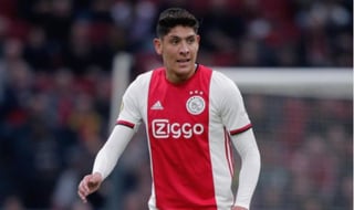 El Stade Rennes francés ha ofrecido 20 millones de euros al Ajax para fichar al futbolista Edson Álvarez, que ya se ha reincorporado a filas del equipo neerlandés tras llegar a la final de la Copa Oro con la selección de México. (ARCHIVO) 
