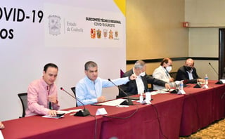 El gobernador de Coahuila, Miguel Ángel Riquelme, encabezó la reunión del Subcomité Técnico en la Región Sureste.