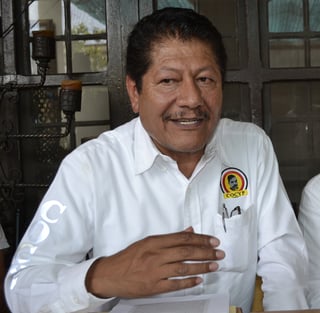 El presidente de la COCYP, José Jacobo Femat, se manifestó en contra del amparo contra el Proyecto Agua Saludable. (ARCHIVO)