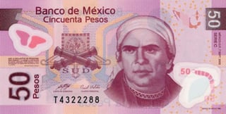 El Banco de México (Banxico) está alistando la circulación de dos nuevos billetes, uno de 20 y otro de 50 pesos que pronto estarán en las manos del público en general. (ESPECIAL) 
