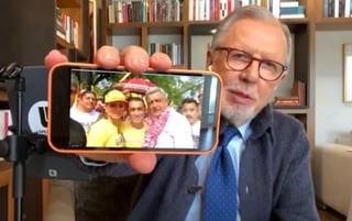 Al respecto, Joaquín López-Dóriga respondió, en su espacio '#TodosHablanConLópezDóriga', con nombres de 'finísimas personas' relacionadas con el presidente López Obrador.
(ESPECIAL)