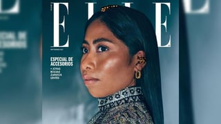 Yalitza Aparicio volvió a ser tendencia en redes sociales al protagonizar la portada de la edición de septiembre de la revista de moda Elle México. (ESPECIAL)