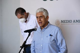 'El meollo del asunto en la Comarca Lagunera actualmente es la sobreexplotación del acuífero', dijo el director general de la Conagua, Germán Martínez Santoyo.
(FERNANDO COMPEÁN)