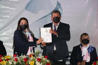 El presidente municipal de Tlahualilo presentó el informe de resultados de su segundo año. (CORTESÍA)