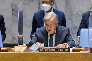 El secretario general de Naciones Unidas, António Guterres, expresó este martes su 'profunda preocupación por el empeoramiento de la crisis humanitaria y económica' en Afganistán y 'la amenaza de un colapso total de los servicios básicos', y lanzó un llamado a la comunidad internacional para lograr los fondos necesarios para enviar ayuda. (ARCHIVO)  
