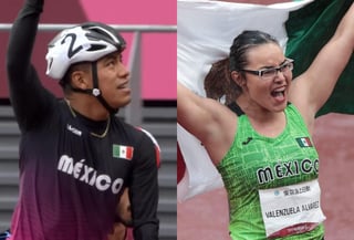 Leonardo de Jesús Pérez y Rebeca Valenzuela se encargaron de los triunfos. (TWITTER)
