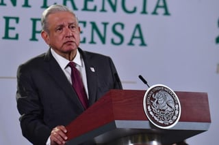 López Obrador criticó este viernes al Partido Acción Nacional por reunirse con el partido español de ultraderecha Vox y firmar una carta contra el comunismo. (EL UNIVERSAL)