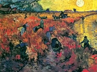 El Museo Pushkin de Moscú restaurará “El viñedo rojo” de Van Gogh (INTERNET) 