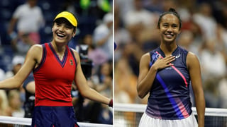Las hasta ahora desconocidas adolescentes, Leylah Fernández y Emma Raducanu, al margen de generar la mayor sorpresa en la historia del tenis mundial, con su llegada a la final femenina del Abierto de Estados Unidos, también por primera vez han conseguido su 'globalización'. (EFE)
