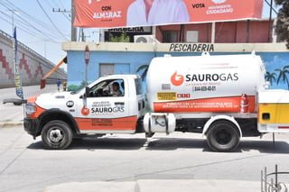 Empresas de otras ciudades envían camiones repartidores de gas a la zona metropolitana de Monclova y ofrecen el producto al mismo precio que las locales.