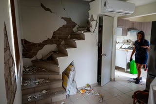  Ante el reciente terremoto registrado el pasado 7 de septiembre. (ARCHIVO)