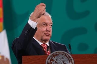 López Obrador anunció que el 15 y 16 de septiembre se cancelan las conferencias mañaneras, porque preparan los actos cívicos. (EFE)