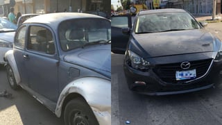 La mañana de este martes se registró un accidente vial frente a la Alameda Zaragoza de la ciudad de Torreón, una persona resultó lesionada en los hechos. (EL SIGLO DE TORREÓN)