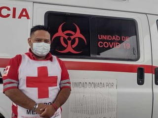 Cruz Roja cuenta con una unidad especial para brindar el servicio de traslado a pacientes COVID.