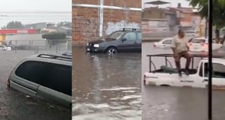 La lluvia que azotó durante el viernes a Guadalajara, originó diversas inundaciones en la ciudad, mismas que provocaron la muerte de un conductor que quedó atrapado en su automóvil (CAPTURA) 