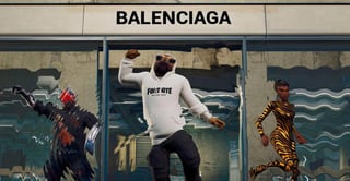 Balenciaga ha anunciado su primer acuerdo con el célebre videojuego 'Fortnite', donde cuatro de sus personajes lucirán prendas inspiradas en las colecciones de esta casa de moda de lujo. (ESPECIAL)