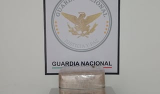 El presumible estupefaciente marihuana fue decomisado y puesto a disposición de la Fiscalía General de la República en Torreón.