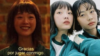 La serie del momento, El juego del calamar de Netflix, ha dejado entre su audiencia reflexiones, intrigas y memes, siendo uno de los más virales el protagonizado por Lee Yoo-mi, la actriz surcoreana que conmovió con su actuación en la popular producción.  (ESPECIAL) 
