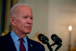 El presidente de EUA, Joe Biden, acusó este lunes a la oposición republicana de actuar de forma 'irresponsable' y 'peligrosa' al negarse a elevar el techo de la deuda, y reconoció que, sin su cooperación, no podrá evitar que el país incurra en suspensión de pagos este mes. (ARCHIVO)

 