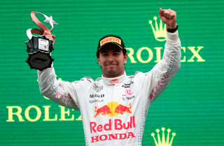 Firmó este domingo su decimotercer podio desde que corre en la Fórmula Uno. (EFE)