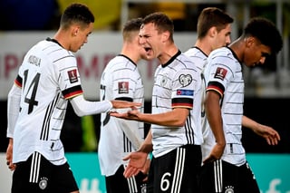 Alemania certificó su presencia en la Copa del Mundo de 2022 tras golear el lunes 4-0 sobre Macedonia del Norte. (ARCHIVO)
