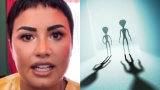 La cantante Demi Lovato pide dejar de llamar “alienígenas” a los extraterrestres después de buscar fenómenos no identificados para un nuevo capítulo del documental de YouTube Unidentified with Demi Lovato.  (ESPECIAL) 