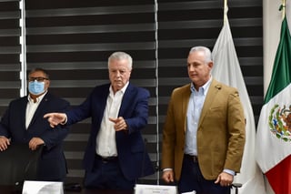 Autoridades entrantes y salientes del Municipio de Torreón formarán mesas de trabajo para el cambio de gobierno en 2022. (ÉRICK SOTOMAYOR)