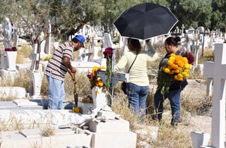 Autorizan apertura de cementerios de la región para la próxima jornada de celebraciones por el Día de Muertos, actividad que se hará con estrictos protocolos sanitarios. (ARCHIVO)