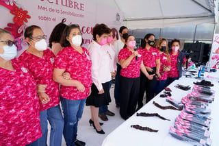 Se organizó la actividad en la que mujeres, niñas y hombres donaron cabello para la elaboración de pelucas oncológicas. (CORTESÍA)