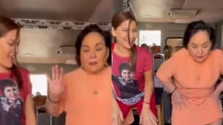 Vaya sorpresa se llevaron cientos de internautas después de que Carmen Salinas debutara en Tik Tok con un divertido video que la volvió viral en la plataforma. (ESPECIAL) 