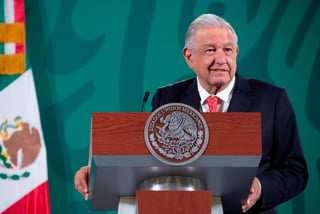 López Obrador refirió que ya le entregaron el borrador del texto y le agregó 'algunas cosas'. (EFE)