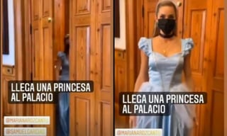  primera dama de Nuevo León, Mariana Rodríguez, sorprendió a los usuarios en redes sociales por llegar al Palacio de Gobierno vestida como Cenicienta, una de las princesas de Disney. 