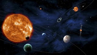 Hace unos 4,567 millones de años, el sistema solar primitivo era un 'disco protoplanetario' de polvo y gas que giraba alrededor del sol y que se fue compactando hasta formar los planetas actuales. pero un análisis de meteoritos antiguos ha descubierto ahora que el disco tenía una brecha que pudo moldear la creación planetaria. (ESPECIAL) 
 