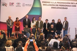 El Premio se entregará en las categorías de Promotor de Inclusión y Promotor de Inclusión en Situación de Discapacidad.

