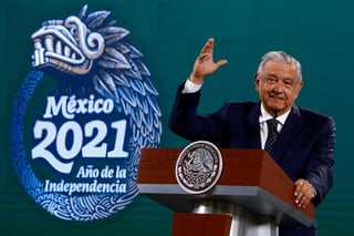 El presidente Andrés Manuel López Obrador informó que el próximo 1 y 2 de noviembre, en el marco del Día de Muertos, no realizará sus conferencias mañaneras en Palacio Nacional. (EFE) 