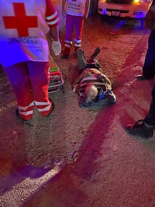 Hombre de 65 años de edad es arrollado por un motociclista en el periférico del municipio de Gómez Palacio. (EL SIGLO DE TORREÓN)