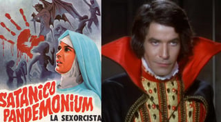 En la cinta de 1975, el actor Enrique Rocha interpreta a 'Luzbel', un 'demonio' que poco a poco hace caer a una monja a sus más bajas perversiones (ESPECIAL) 