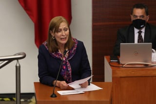 La secretaria de Economía, Tatiana Clouthier, dio el banderazo de salida a El Buen Fin 2021, a realizarse del 10 al 16 de noviembre, en todo el país. (ARCHIVO) 
