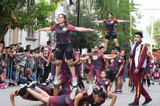 El desfile deportivo fue suspendido año con el objetivo de salvaguardar la salud de los alumnos. (ARCHIVO)
