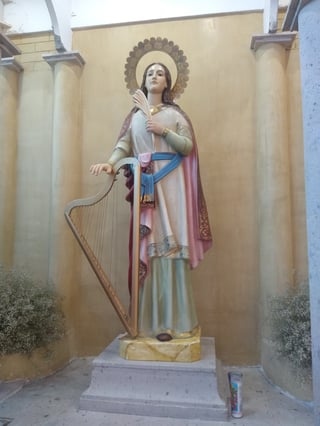 Santa Cecilia fue una joven romana que vivió su fe al extremo además de que es una de las mártires más veneradas por el catolicismo. (ANGÉLICA SANDOVAL)