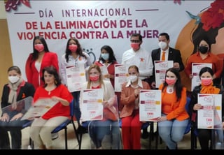 Participaron en la estrategia 'Red Mujer Gómez Palacio', encaminada a atender, prevenir y combatir la violencia de género. (ESPECIAL)