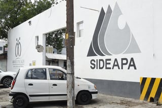 En lo que va de la presente administración, el Sideapa ha incrementado su deuda un 46.6 por ciento. (EL SIGLO DE TORREÓN)