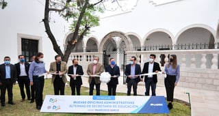 El antiguo internado Francisco Zarco albergará las nuevas instalaciones de la Unidad Administrativa de la Secretaría de Educación. (EL SIGLO DE TORREÓN) 