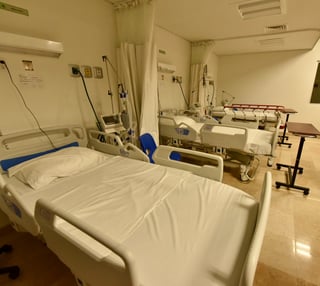 Aumenta Hospital General a 22 el número de camas en el área COVID ante el incremento de casos reportados en los últimos días. (ARCHIVO)