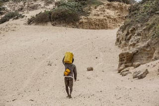 La devastadora sequía y hambruna de Madagascar no fue culpa del cambio climático, aseguraron los científicos en un nuevo análisis. (ARCHIVO)