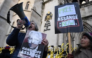 El Gobierno de Australia dijo este domingo que 'no es parte del caso' de extradición a EUA del australiano Julian Assange y que 'continuará respetando el proceso legal del Reino Unido' contra el fundador de WikiLeaks. (ARHCIVO) 
