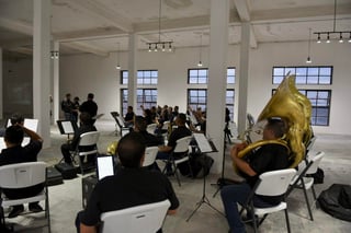 El evento fue amenizado por la Banda de Música Municipal. (SAÚL RODRÍGUEZ)