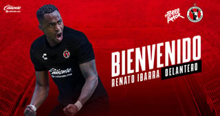 El centrocampista ecuatoriano Renato Ibarra ha sido anunciado este miércoles como nuevo jugador del Tijuana mexicano. (CORTESÍA) 
