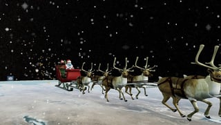 Cada año el Comando de Defensa Aeroespacial de Norteamérica (Norad), habilita su página web para seguir el recorrido de Santa Claus en tiempo real (CAPTURA) 