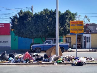 Habitantes de colonias de Torreón optan por ensuciar la vía pública en lugar de esperar al servicio de recolección. (EL SIGLO DE TORREÓN)